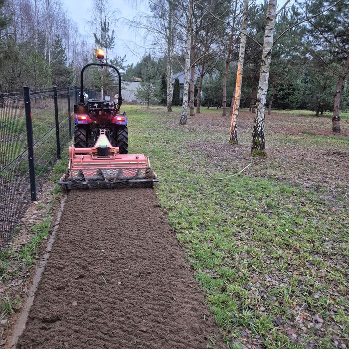 Glebogryzarka separacyjna, zakładanie nawodnienień, ogrody,elektryka