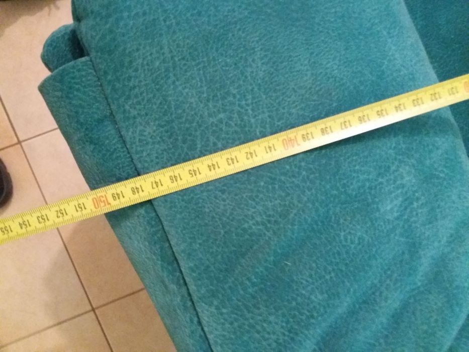 Sofá verde em muito bom estado