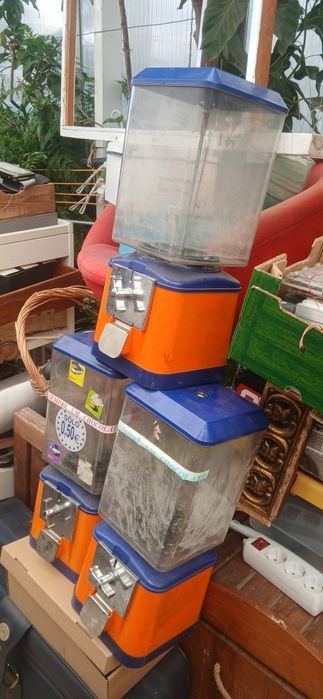 Lote de 3 Máquinas de Vending (Pastilhas/Brindes) - 0,50€