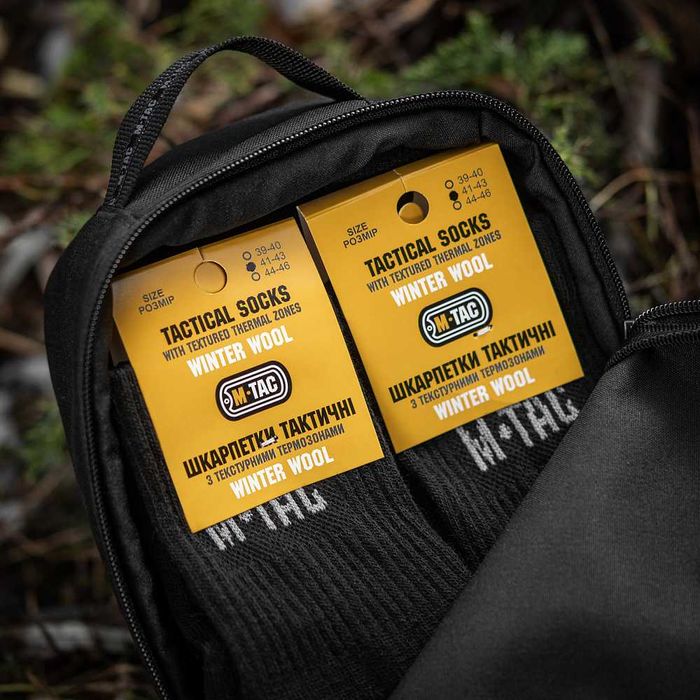 M-Tac шкарпетки зимові подовжені Winter Wool Black