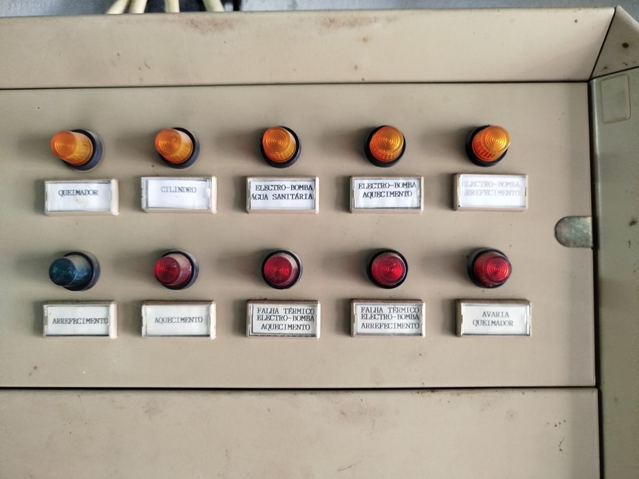 Quadro elétrico da Eurocalor