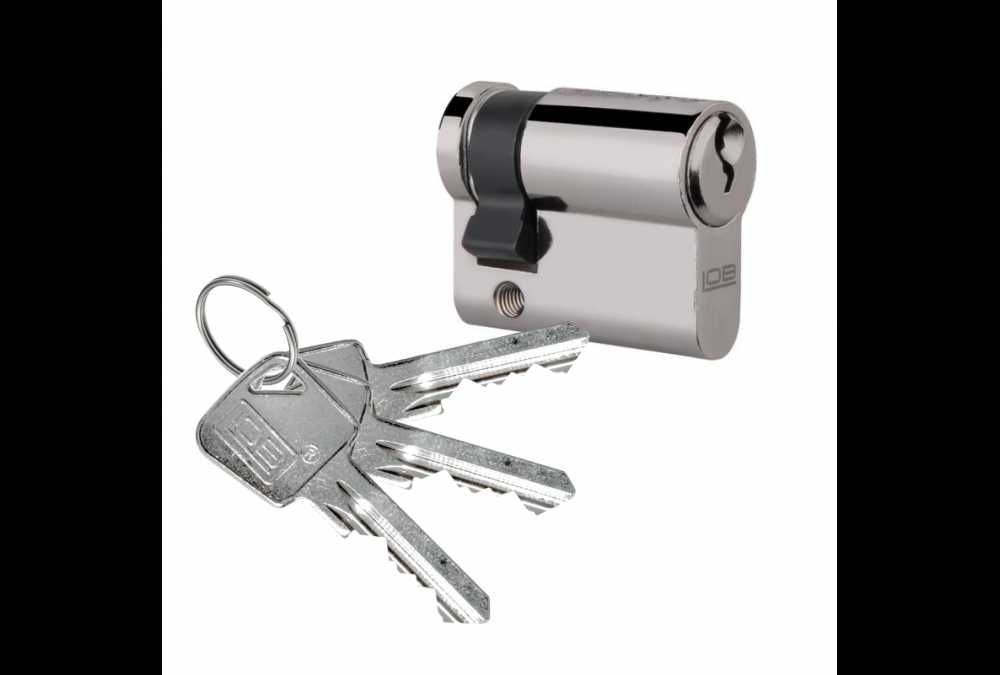 Wkładka do zamka 9/40 jednostronna LOB Ares nikiel