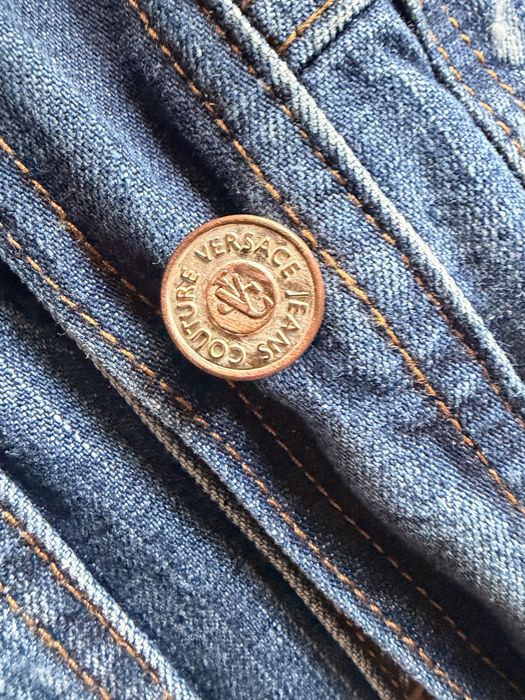 Versace kurtka jeansowa katana M