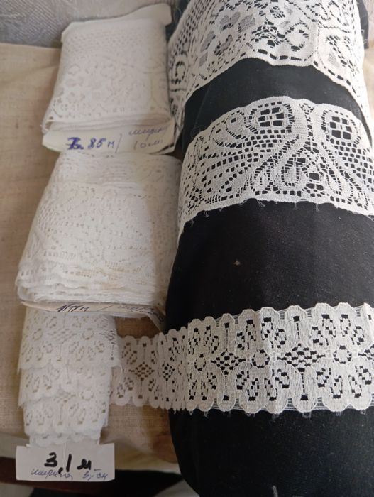 Кружево новое времён СССР.