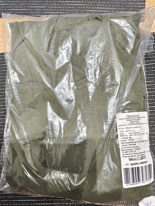 Bielizna zimowa wzór 507T/MON rozmiar M