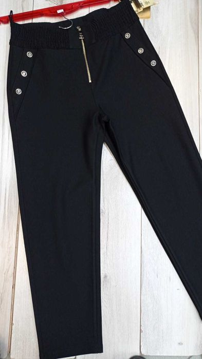 Mega spodnie Esperanto Premium Line r.46 pas guma ZIP