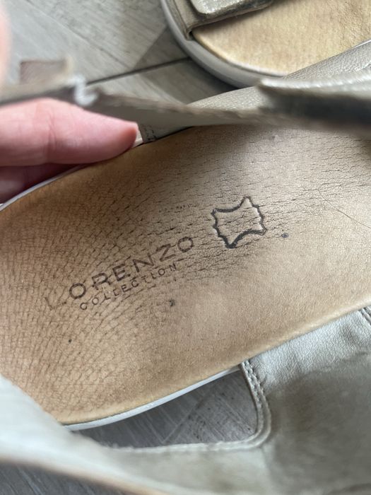 Ecco босоніжки шкіра