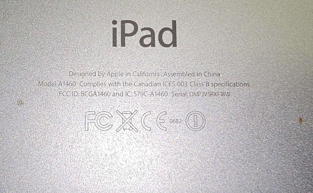 iPad /4 generacja/  A1460