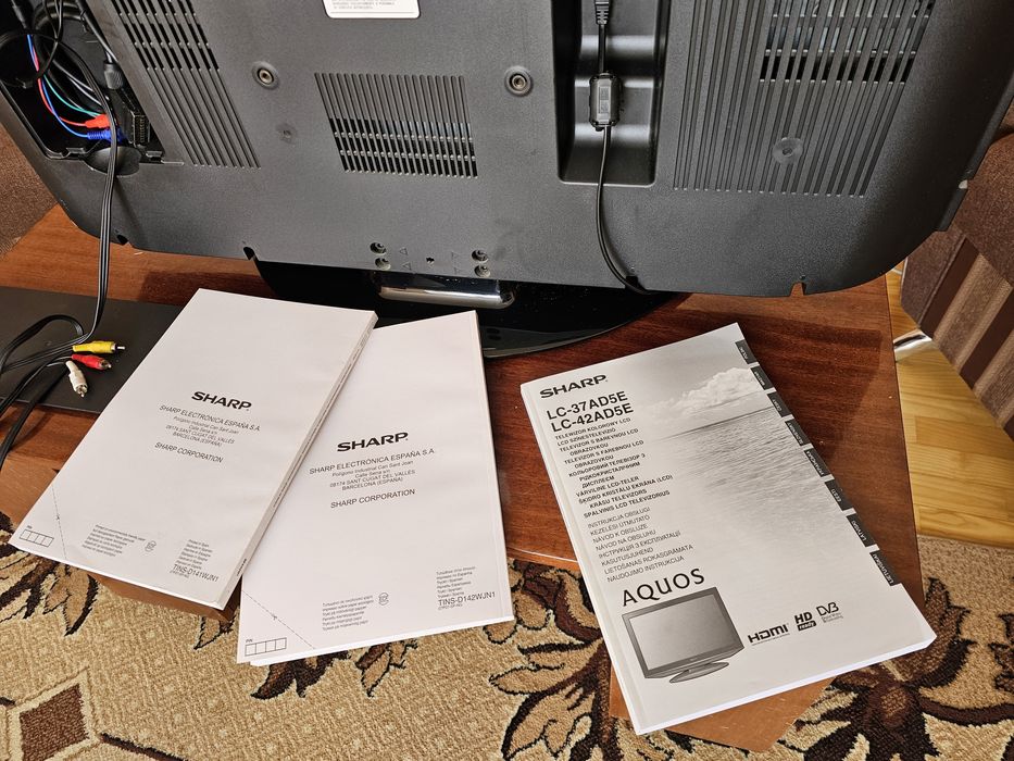 Телевізор Sharp LC-37AD5EBK Aquos Japan: 4 900 грн. - Телевизоры