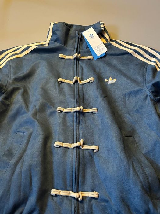 Кофта Adidas Chinese Blue / Олімпійка / Зіпка