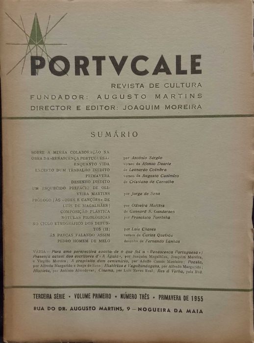 Revista de Cultura Portvcale 1955