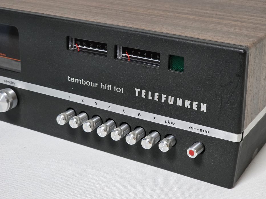 Receiver Vintage reparado Telefunken