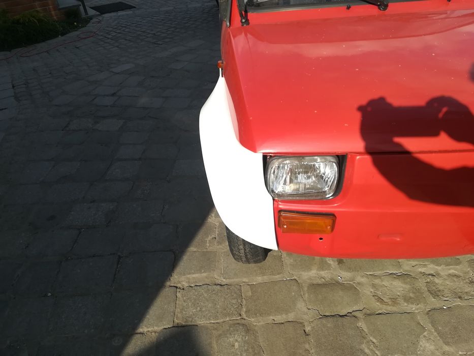 Fiat 126p poszerzenia nadkoli, tuning nadwozia