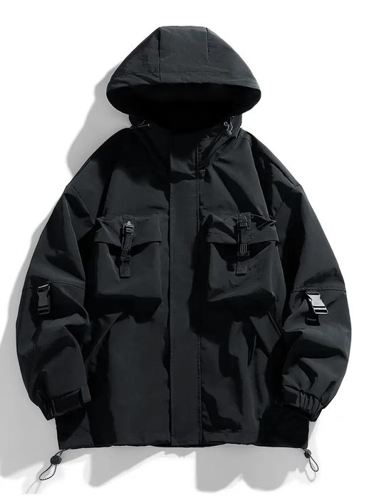 (М) НОВАЯ Черная куртка карго cargo zara курточка весенняя осенняя