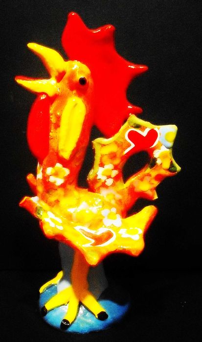 João Ferreira peça em cerâmica - figurado - Barcelos