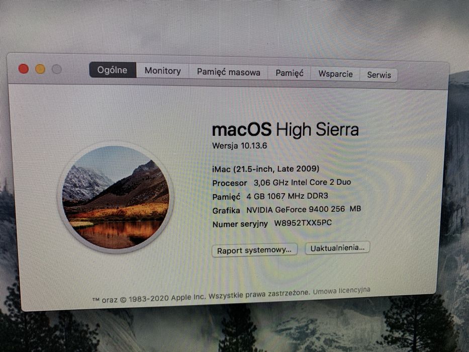 Komputer iMac.