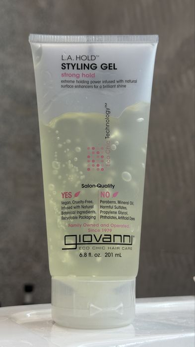 Гель для волосся сильної фіксації Giovanni L.A. HOLD