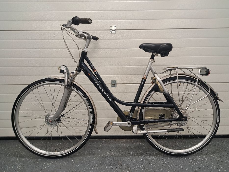 Rower miejski Gazelle Davos | Koła 28" | Amortyzacja | Komfortowa holenderka