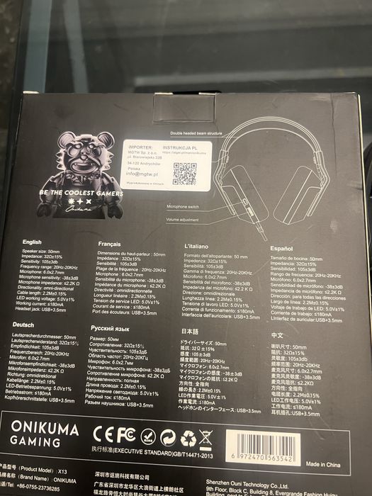 Słuchawki Gamingowe