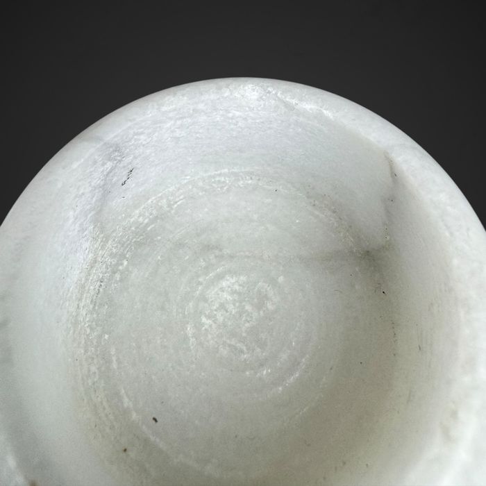 Zestaw kamiennych marmurowych świeczników B4/121106