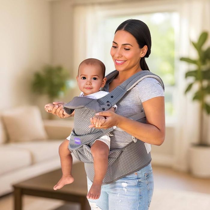 Ergonomiczne nosidełko Chiquito 3,2–15 kg – ciemnoszare