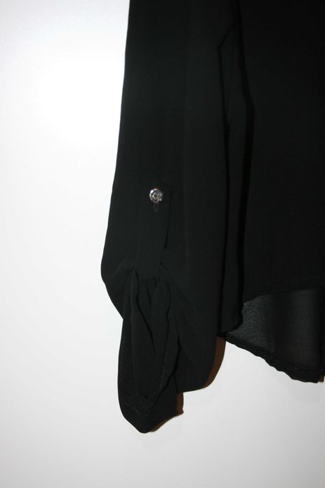 Camisa Preta Transparente