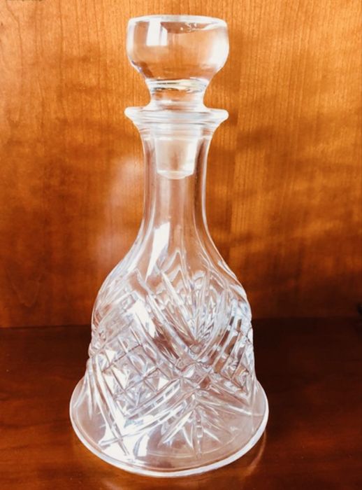 2 Garrafas de Cristal