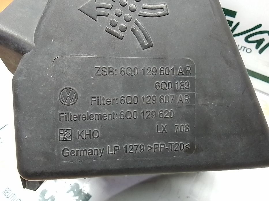 Caixa filtro ar VOLKSWAGEN Polo (9N)