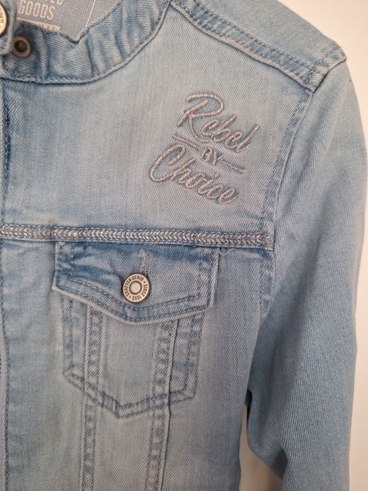 Kurtka jeansowa, r. 134