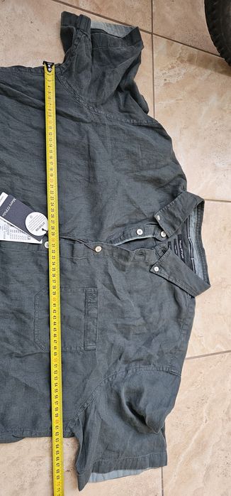 Okazja..MARCO POLO nowa lniana koszula męska rozmiar XXL z metkami