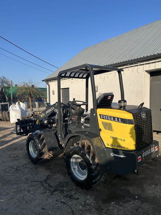 Pitbull x24-26V miniładowarka przegubowa nowość Peecon elektryk