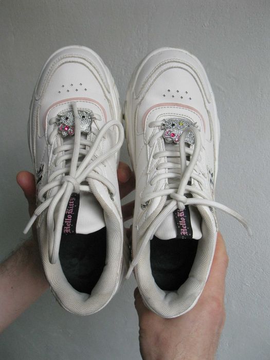 Кроссовки Bershka hello kitty на платформе 38 размер