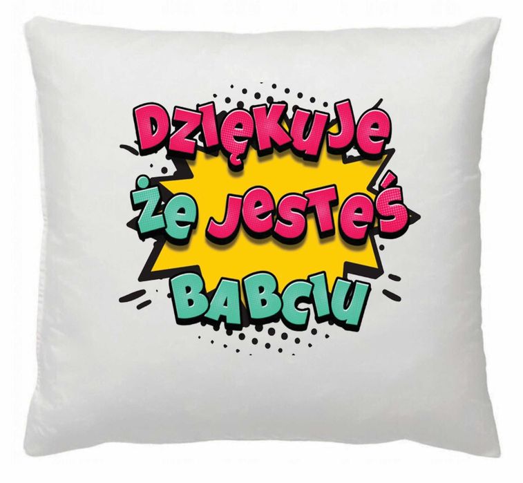 Zestaw 2+2 na dzień Babci i Dziadka dwie poduszki i dwa kubki