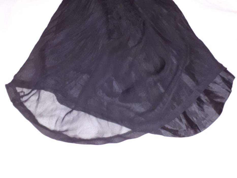 Top elegancki czarny