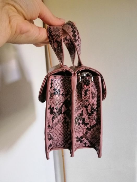Mala Zara padrão cobra