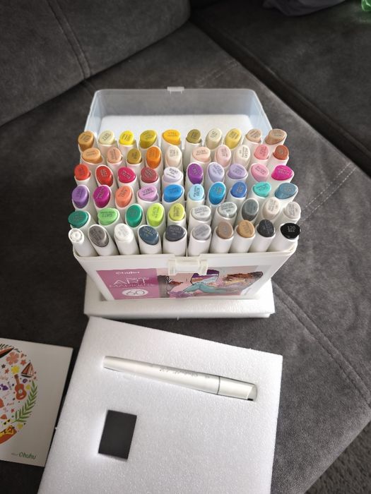 Marcadores Ohuhu Kaala Series - 60 Cores (Illustration Tones) - Profis