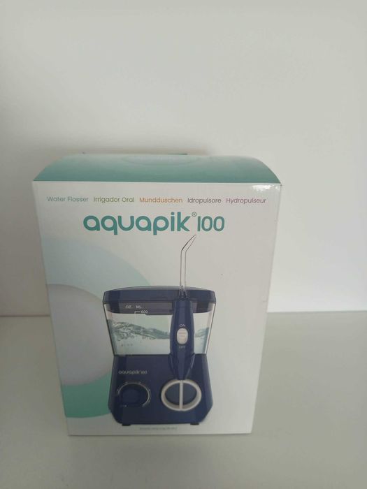 AQUAPIK 100 Irygator do jamy ustnej 10poziomów ciśnienia i 8dysz