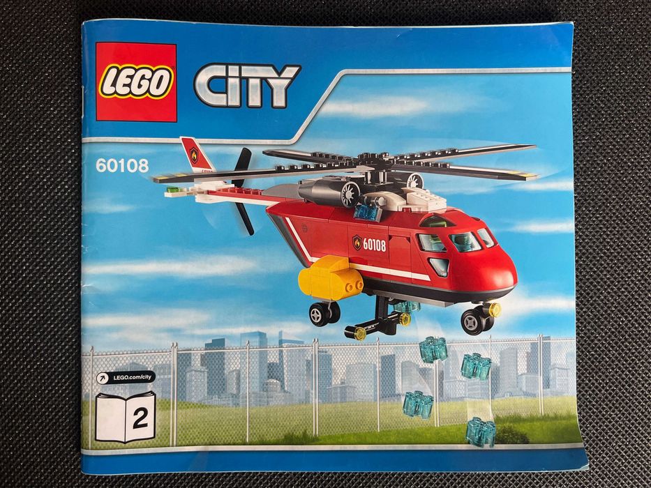 Lego 60108 Helikopter strażacki