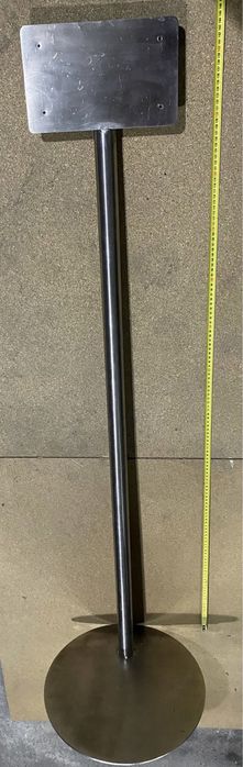 Suporte TV de chão em  Inox