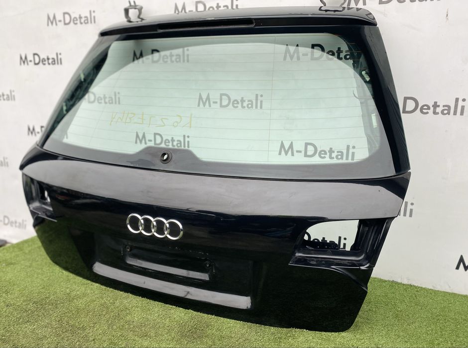 Ляда a4 b7 універсал чорна LZ9Y кришка багажника ауді а4 б7