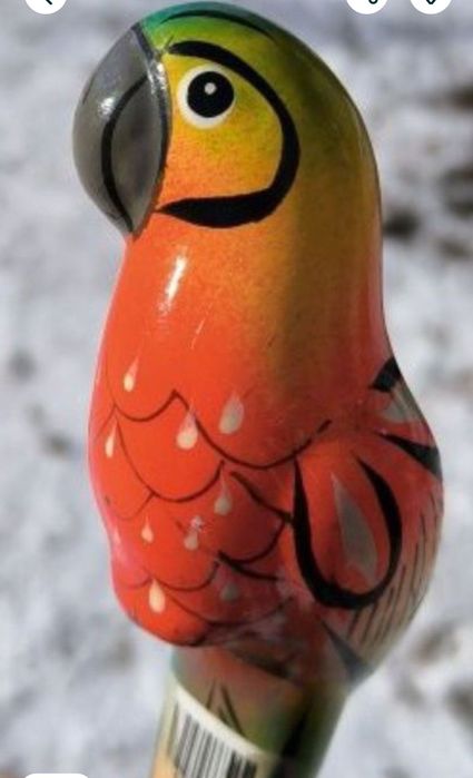 Попугай в клітку 15 см