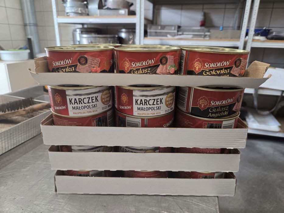 Konserwy Sokołów 30 sztuk