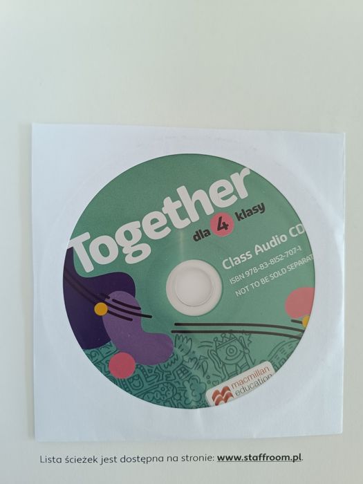 Książka dla nauczyciela Together dla klasy 4.