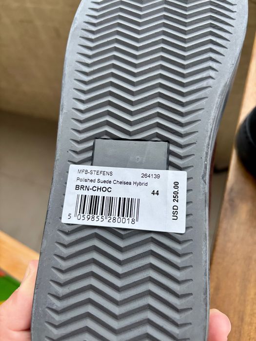 Ted Baker Stefens Polished Suede Chelsea Boots Hybrid (x2)