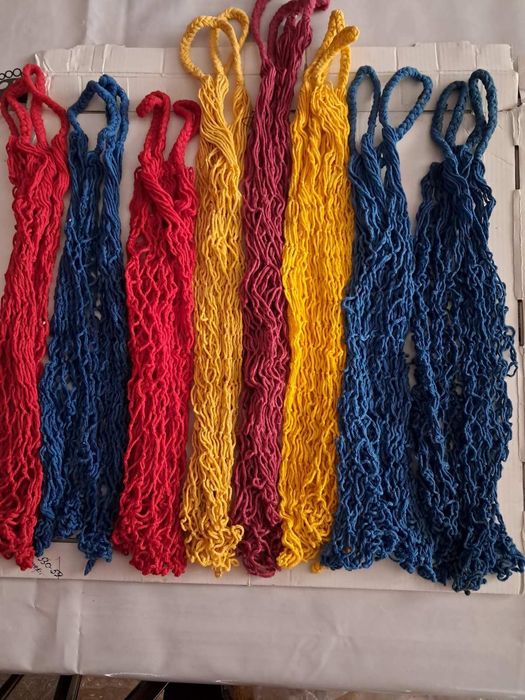 Сумки авоськи - нові, набір з 13 різнокольорових авосьок колекціонерам