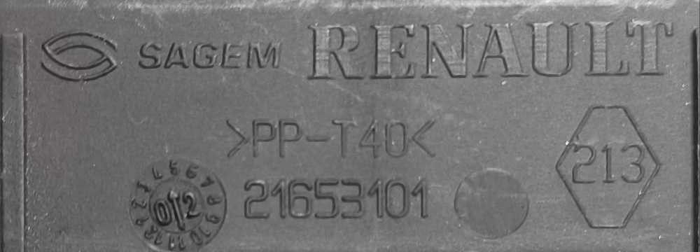 Centralina Sensores Estacionamento RENAULT LAGUNA II (BG0/1_) ano 2001