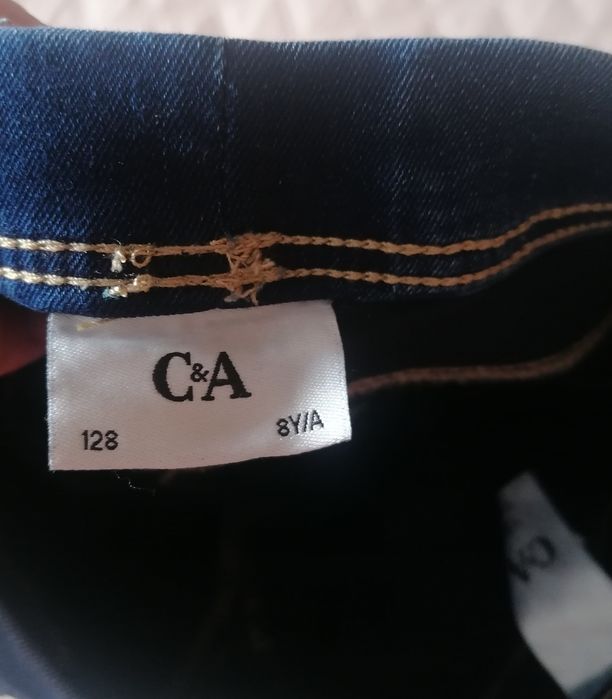 Calças criança - 8 anos - nunca usadas