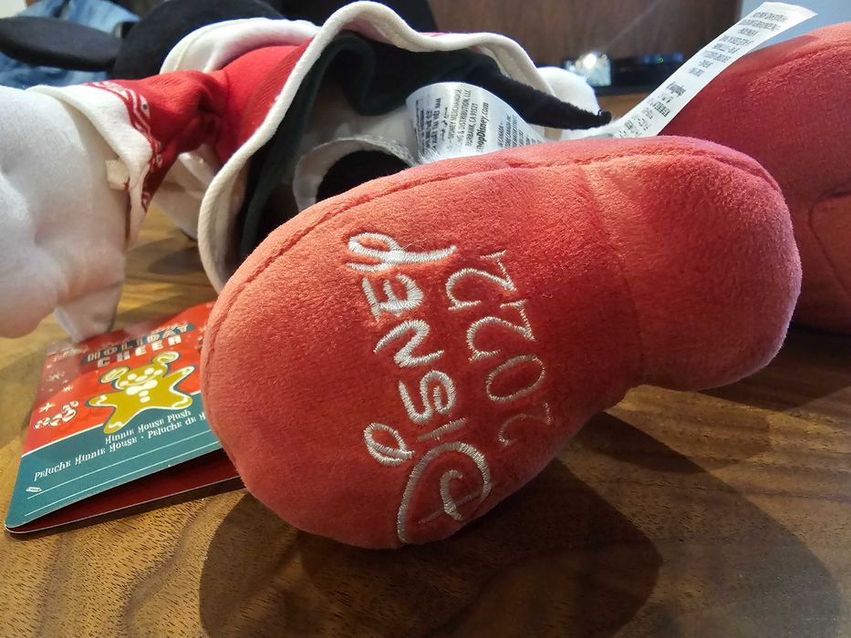 Peluche Disney Minnie Natal 2022
