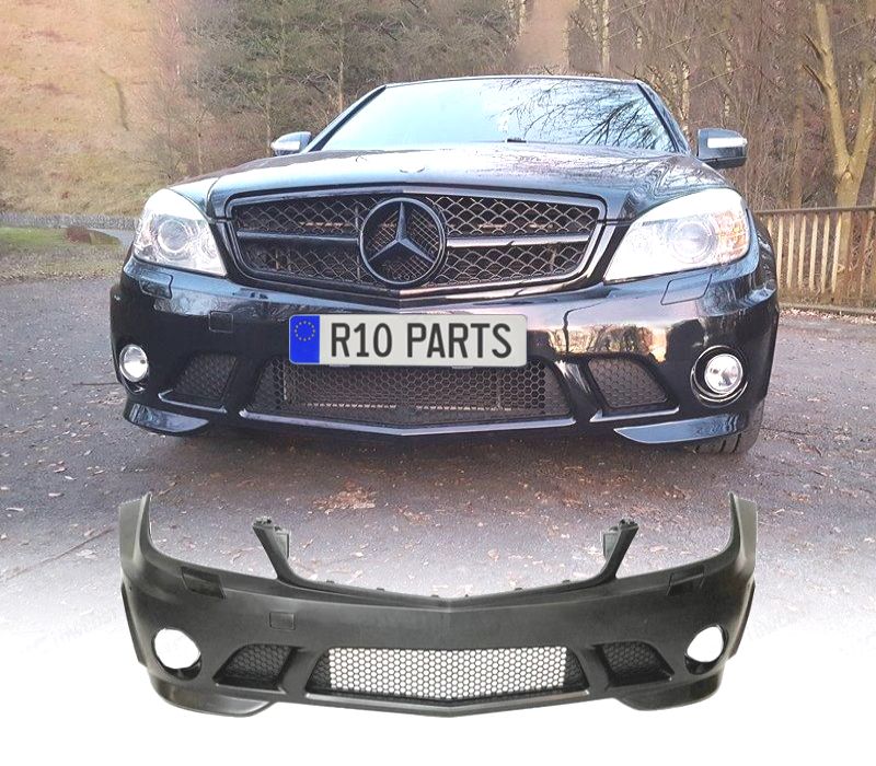 PARA-CHOQUES FRONTAL MERCEDES W204 07-11 LOOK AMG SRA