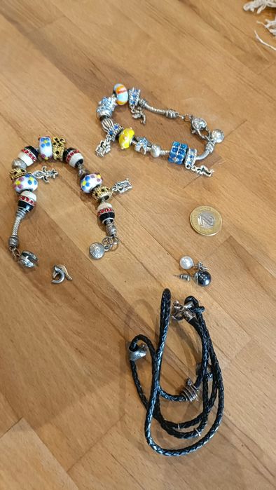 PBransoletki srebro Pandora